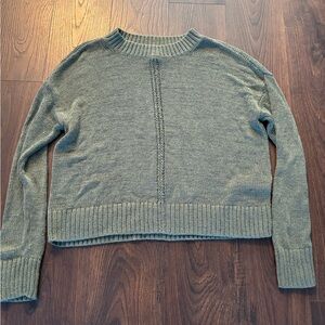 Banana Republic Sage Green Crew Neck Sweater